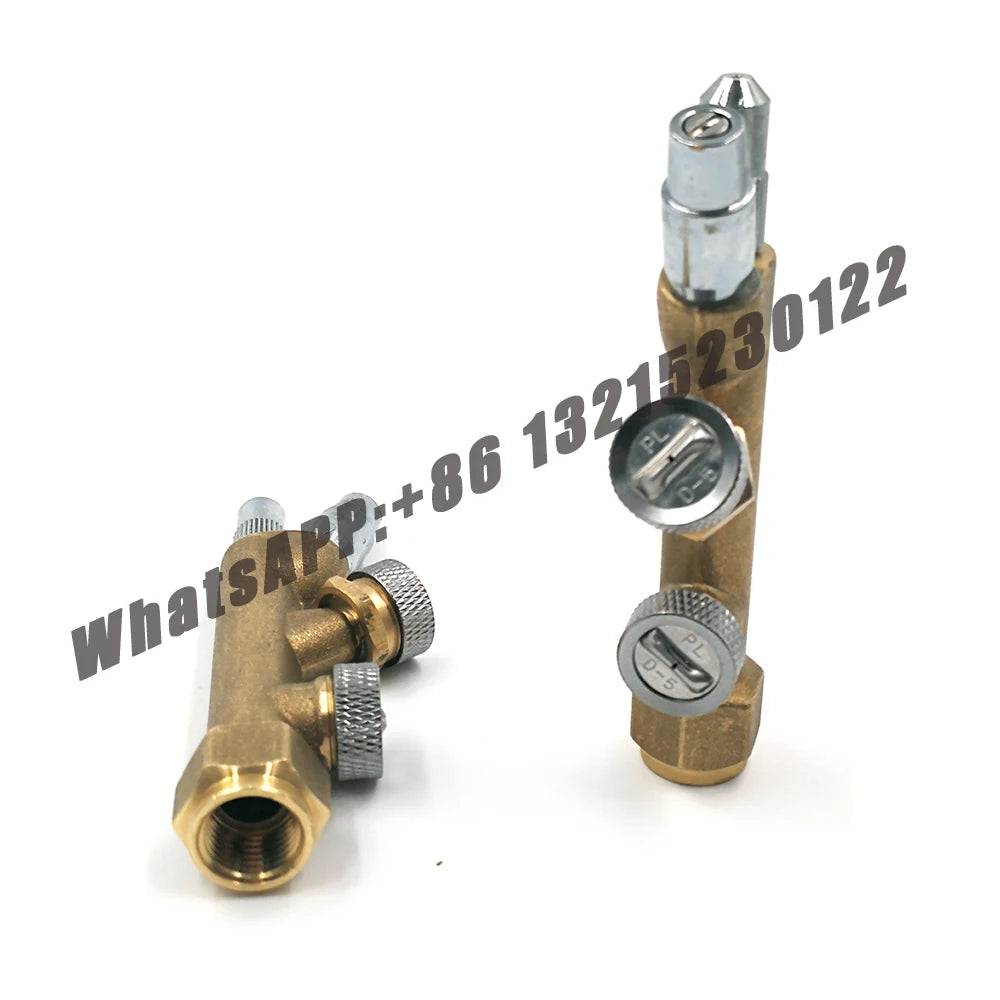 Agriculture Spray Nozzle Fighter Fan Nozzle, Atomizing Sprayer Nozzle, Spray Gun with 4 Nozzles