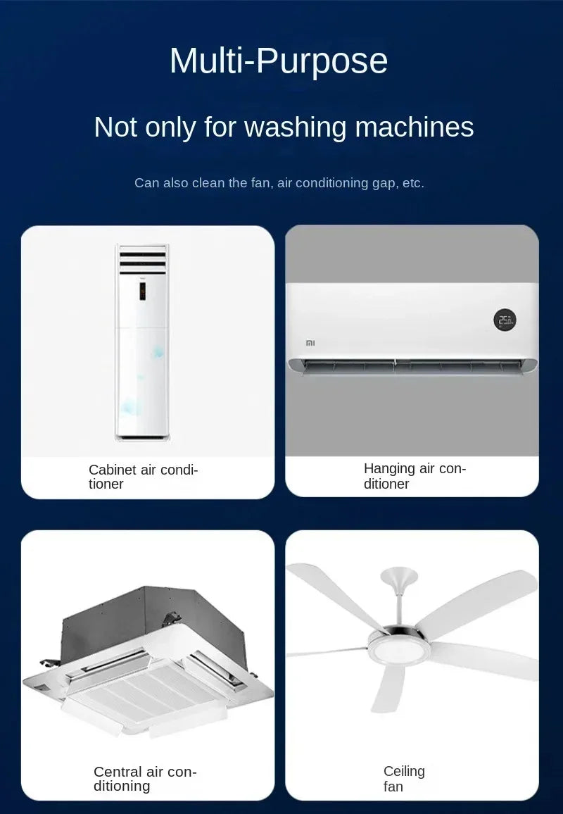 Cleaning Brush Flexible Long Multipurpose Duster Washing Machine Dryer Cleaning Scrubber Lint Remover Radiator Cleaner Brushes