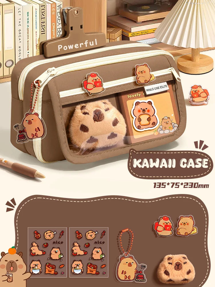 Back To School Supplies Set Cute Pencil Case For Girls Aesthetic Stationery Return To Classes Useful Accessories Scholar Kit