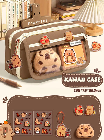 Back To School Supplies Set Cute Pencil Case For Girls Aesthetic Stationery Return To Classes Useful Accessories Scholar Kit