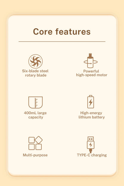 DEEWAZ 250ml/400ml Electric Garlic Masher Mini Chopper Multi Function Meat Grinder Masher Machine Vegetable Chopper Usb Charging