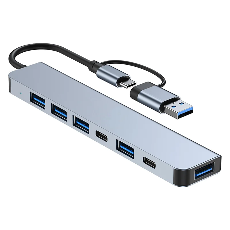 Daily Sale 2X Multiport USB Hub 3.0 Multi USB Splitter 4 USB C Port 3.0 2.0 Ports For PC Laptop Computer Hub