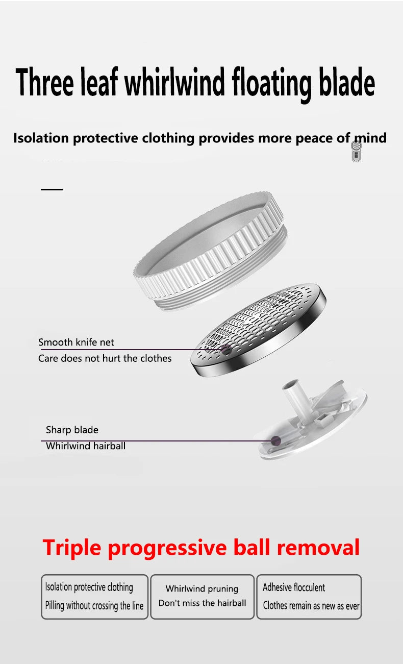 Portable Lint Remover for Clothing Electric Sweater Clothes Lint Cleaning Fabric Shaver From Pellets on Clothes Removers Fluff