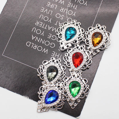 10 pieces of new crystal sewing accessories, sewing accessories, decorations, artificial accessories, used to decorate the party