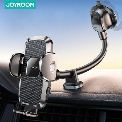 Dashboard Car Phone Holder【360° Widest View】9in Flexible Long Arm, Universal Handsfree Auto Windshield Air Vent Phone Mount 2025