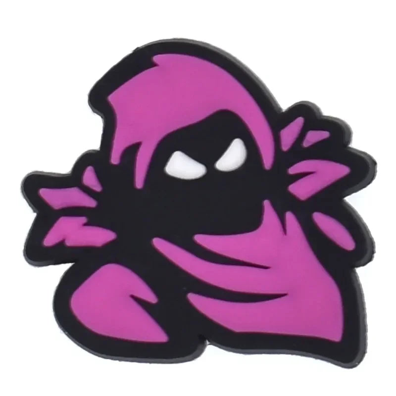 Fortnite Crocs Shoe Buckle Cute DIY Croc Charm Female Garden Shoes Decor Party Girls boys Gifts