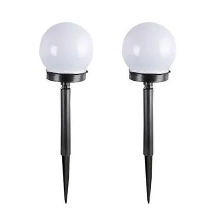 Solar LED Light Outdoor Solar Lawn Light Decor Solar Garden Light White Bulb Lawn Light Street Light Waterproof Garden Light