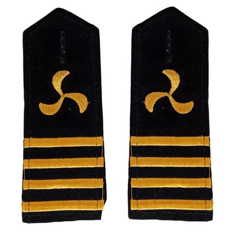 Shoulder Epaulettes Stripes Security Uniform Accessories Captain Professional Security Guard Epaulets Captain
