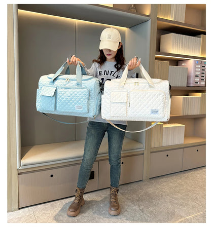 Fashion Travel Bag Handbags Large Capacity Carry On Luggage Bags Men Women Shoulder Outdoor Tote Waterproof Sport Gym Bag