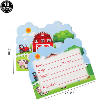 Farm Animals Paper Napkins  Farm Dessert Napkins Disposable Paper Napkin Baby Shower Party Decor Farm Themed Birthday Supplies