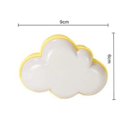 LED Smart Motion Sensor Night Lights  Plug In Auto On/Off Cloud for Kids Bedroom Stair Hallway Study Bedhead Night Lamps