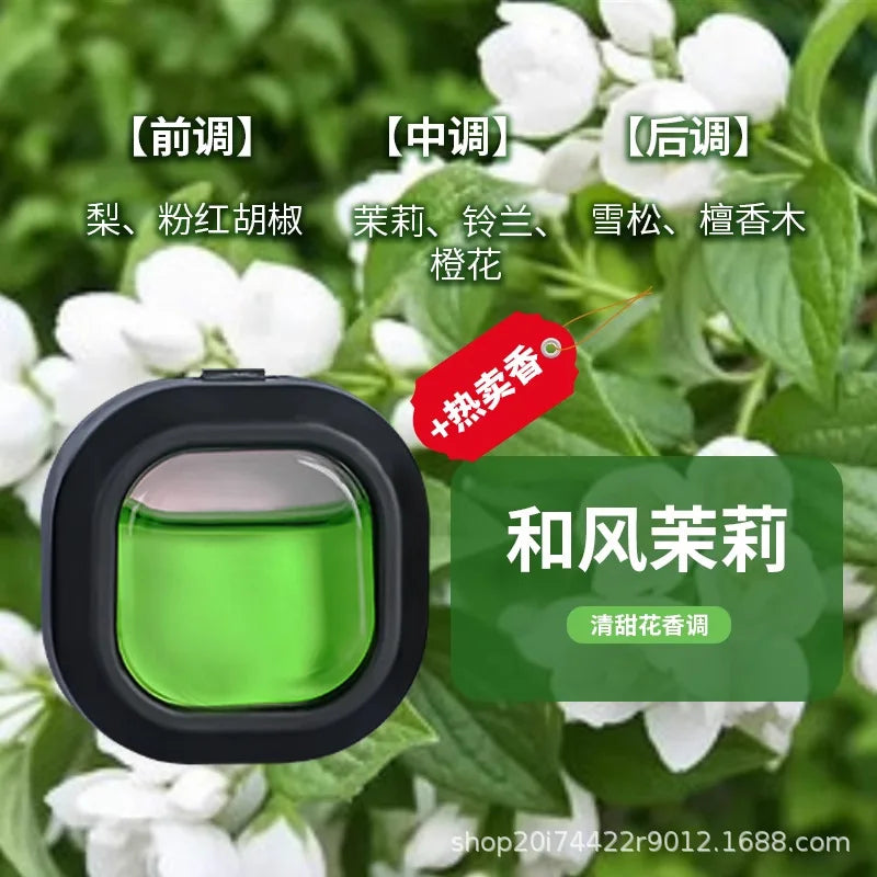 30-Day Long-Lasting Car Air Freshener Vent Clip -Scented Odor Eliminator, 0.14 oz Each, Non-Toxic Fragrance Source for Fresh Car