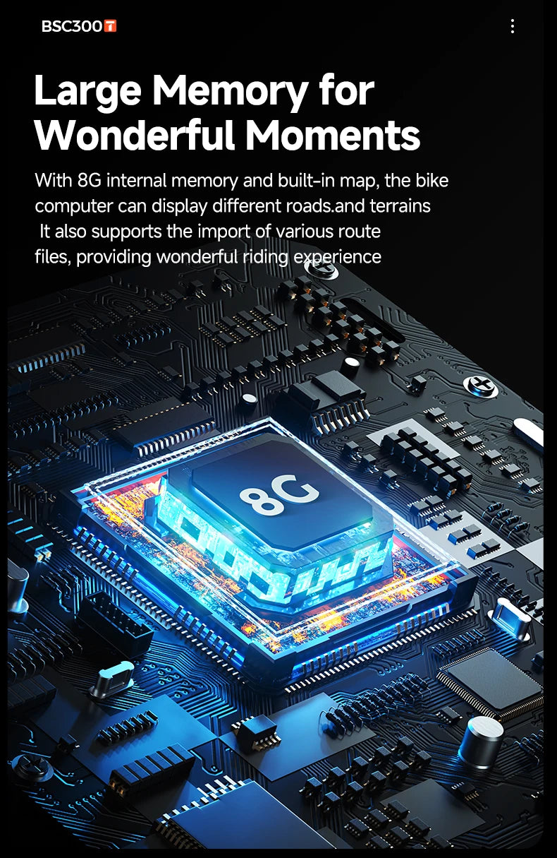 iGPSPORT BSC300T Touch-screen Bike Computer Global Map Cycling Computer Wireless Bike GPS Computer Support E-bike