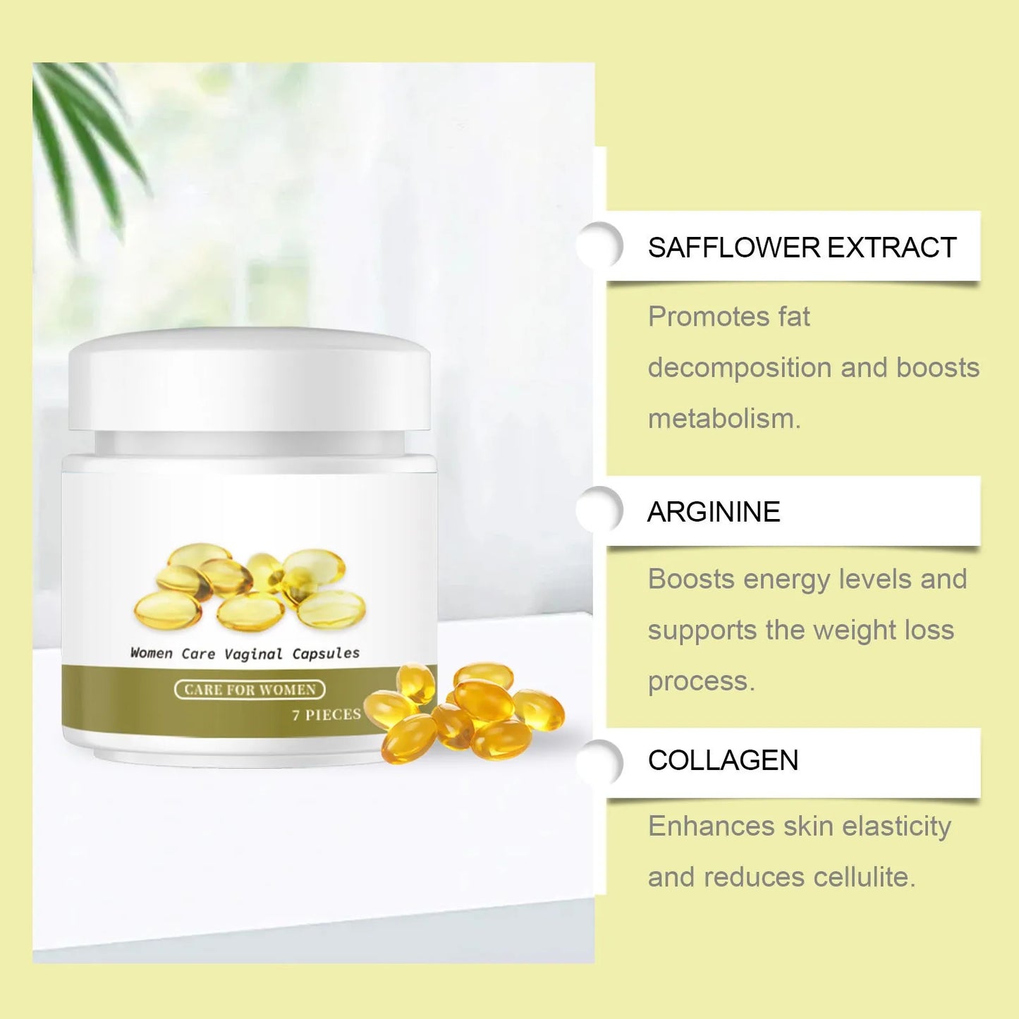 Women'S Body Care Capsules Women'S Body Care Nourishing Firming Tender Skin Capsules 1ml