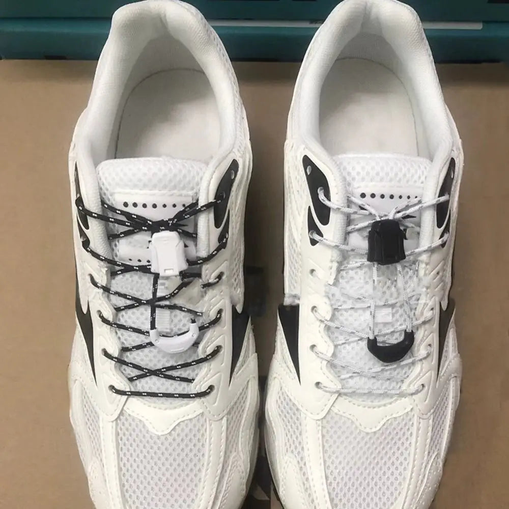 No tie Shoe laces Round Tennis Laces Without ties Adult Kids Quality Running Sneakers Shoelaces For Salomon