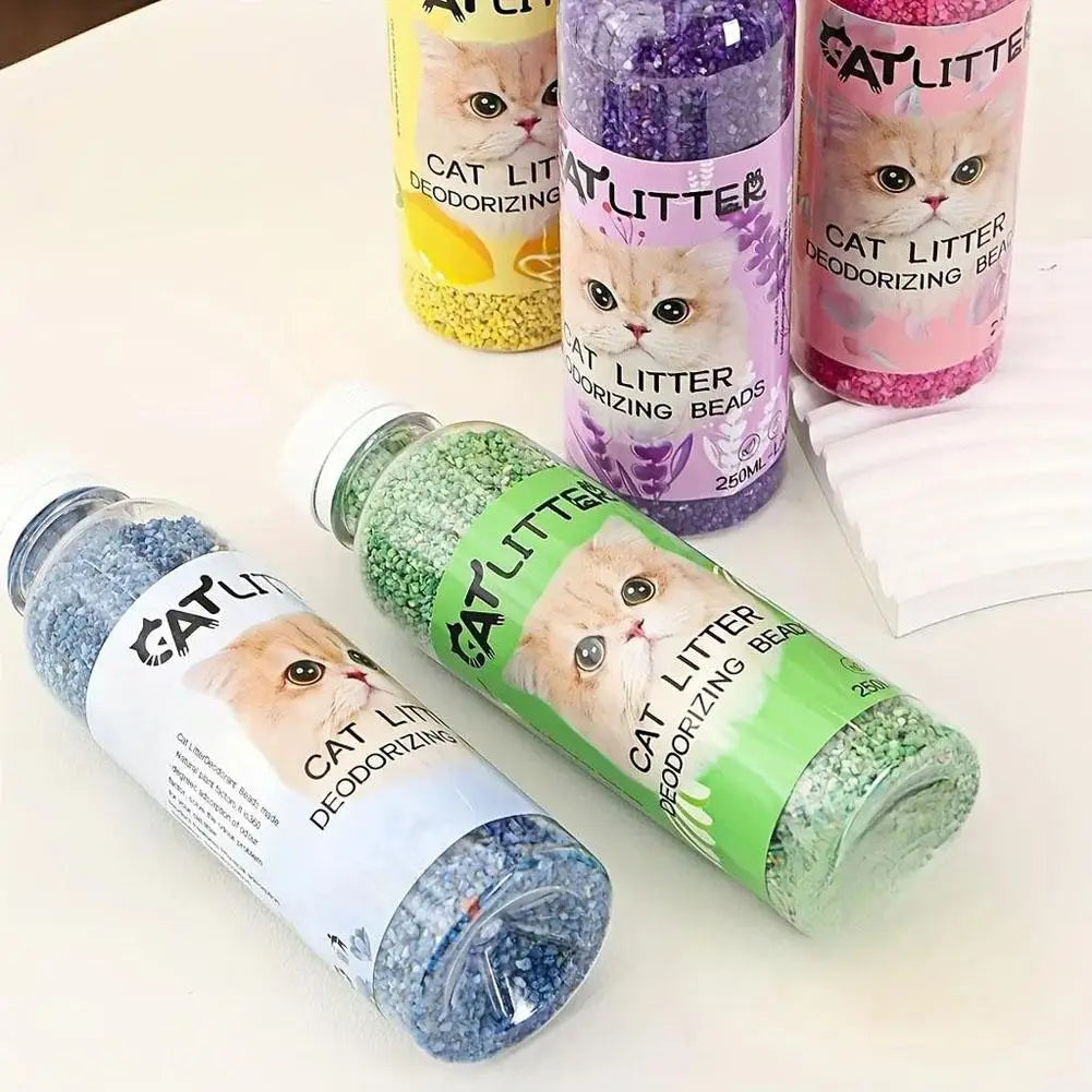 Cat litter deodorizing beads odor-removing beads odor-eliminating agent granules cat litter box anti-odor beads fragrant beads