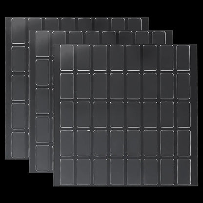 1000pcs Double Sided Gel Glue Pads DIY Removable Sticky Patch No Trace Wall Hanging Crafts Clear Round Square Self Adhesive Dots