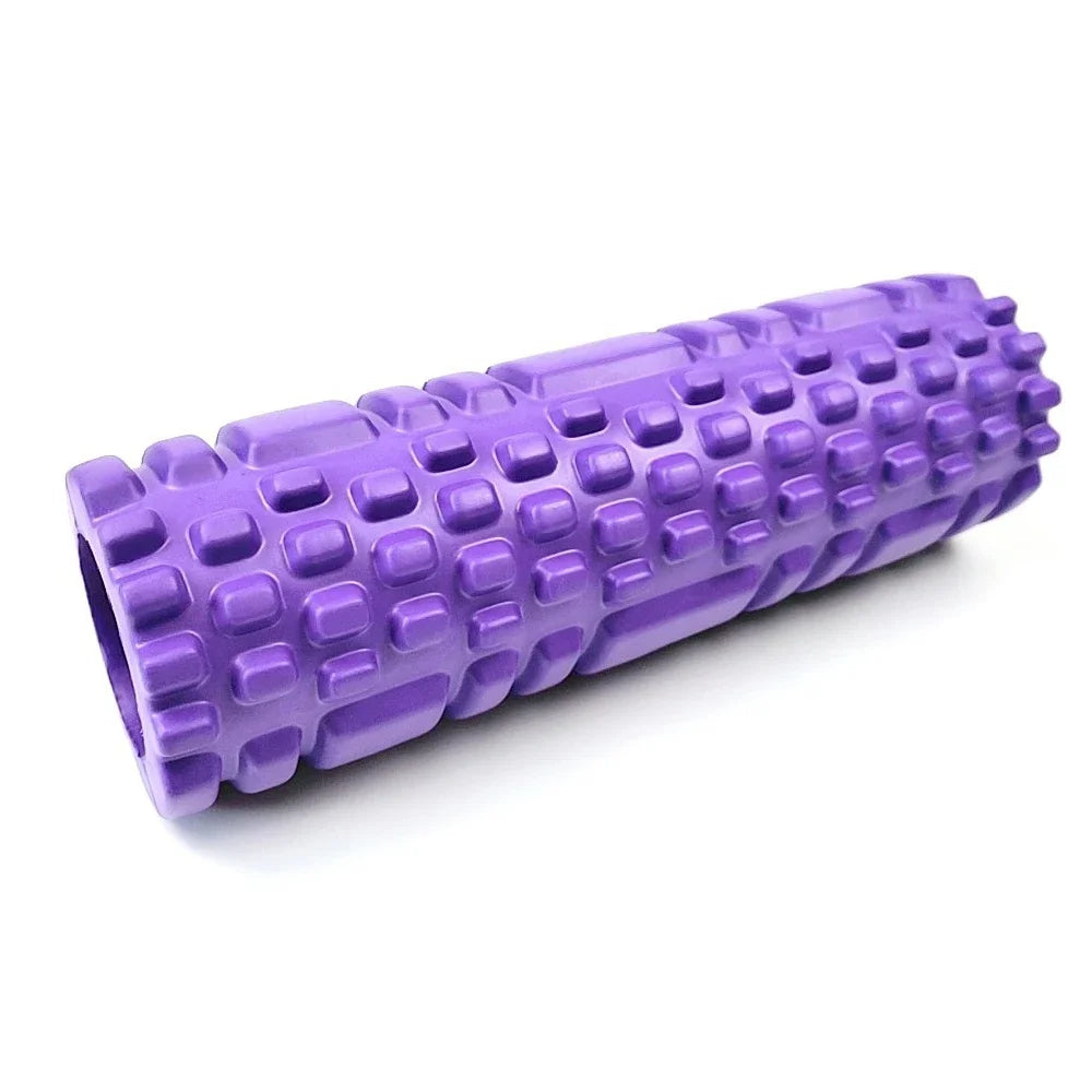 1pc Foam Massage Roller, Physiotherapy and Sports Rehabilitation, Hollow Yoga Column Fitness Equipment for Muscle Massage, Rolle