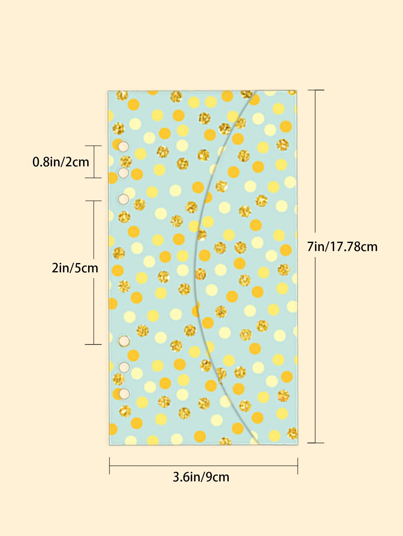 Budget Envelopes for Cash System, A6 Cash Envelopes for Budgeting, A6 binder Envelopes with 6 Holes