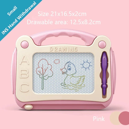 Magnetic Drawing Board Colored Graffiti Magic Eraser Drawing Board Children's Graffiti Board Art Early Education Drawing Toy