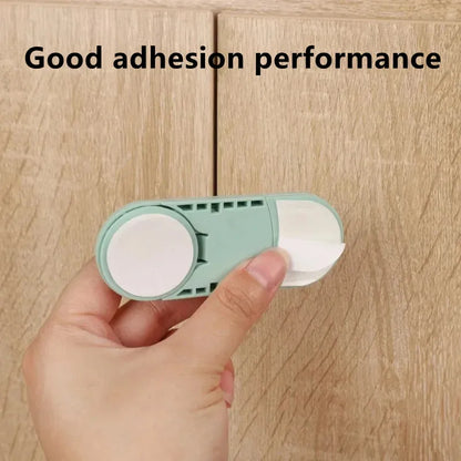 Children's Drawer Safety Latch Cabinet Door Protection Baby Anti Pinch Hand Invisible Lock Opposite Door Wardrobe Lock