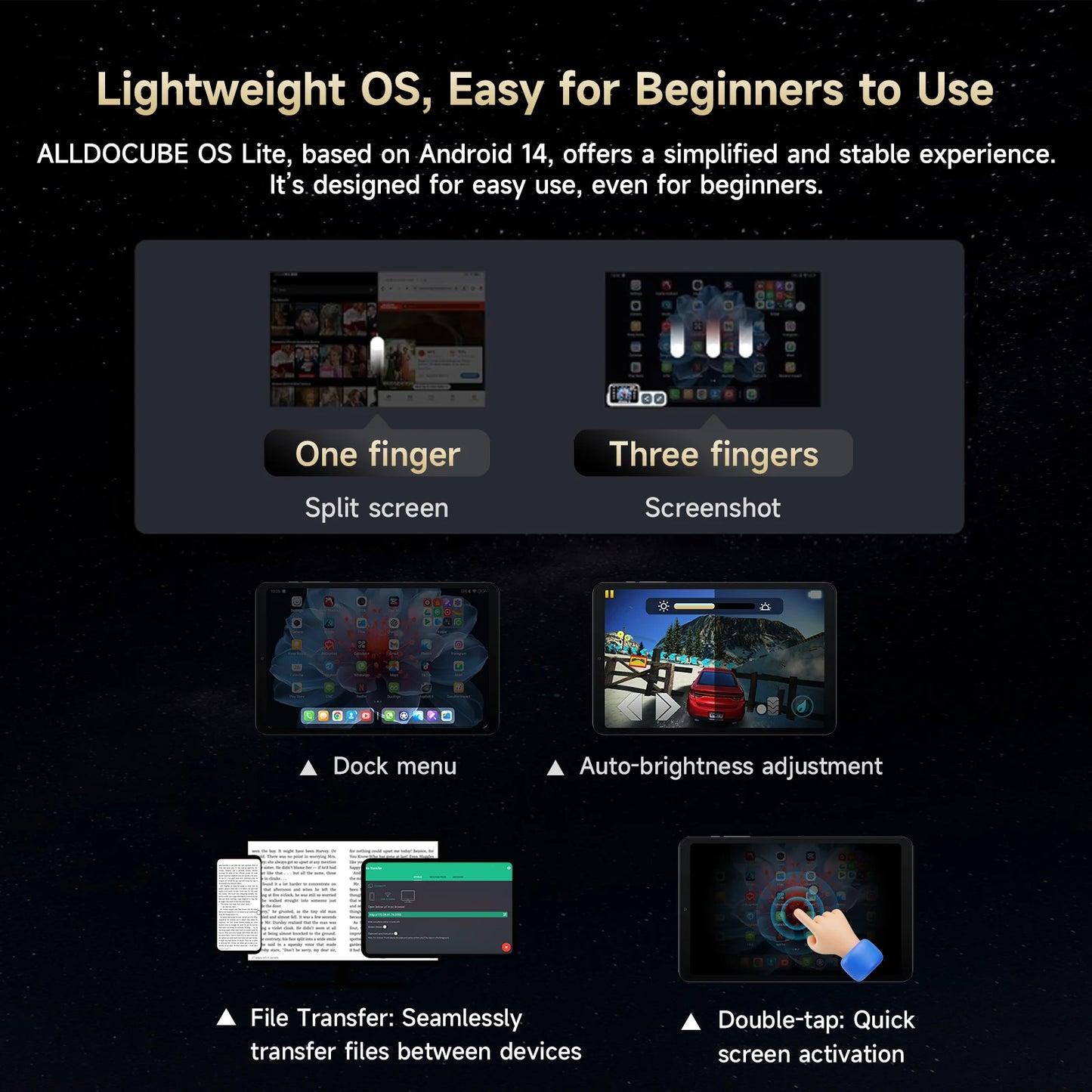 Alldocube iPlay60 Mini Turbo 8.4inch Snapdragon 6Gen 1 Tablet Android14 8GB+8GB virtual memory RAM+128GB ROM Widevine L1