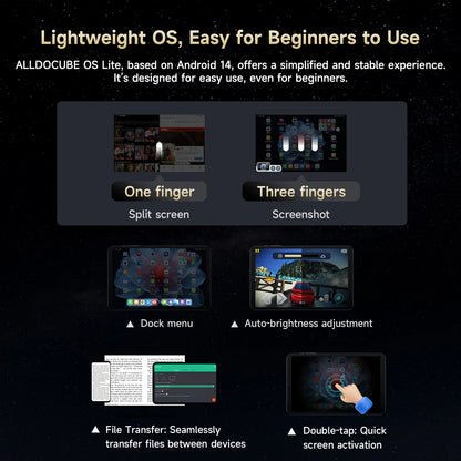 Alldocube iPlay60 Mini Turbo 8.4inch Snapdragon 6Gen 1 Tablet Android14 8GB+8GB virtual memory RAM+128GB ROM Widevine L1
