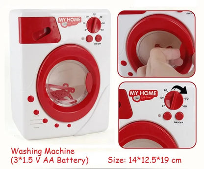 Kitchen Appliances Toys Toy Kitchen Set for Kids Play Kitchen Doll House Accessories Blender Coffee Maker Machine Mixer Toaster