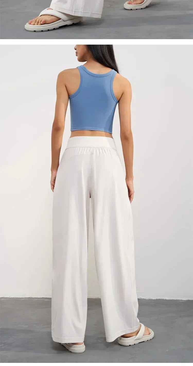 Yoga Pants Women Summer Casual Pants Loose Breathable Sports Running Fitness Pants