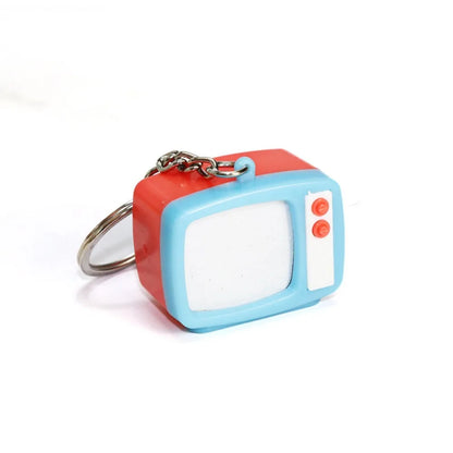 Creative Retro Television Keychain Miniature Television Tv Model Toy Creative Children Toy Keychain Pendant