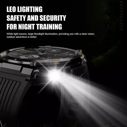 Smart Watch Men Bluetooth Call Health Monitor Sports Smart Watch IP67 Waterproof Outdoor Sports Watch 100+ Sports Modes