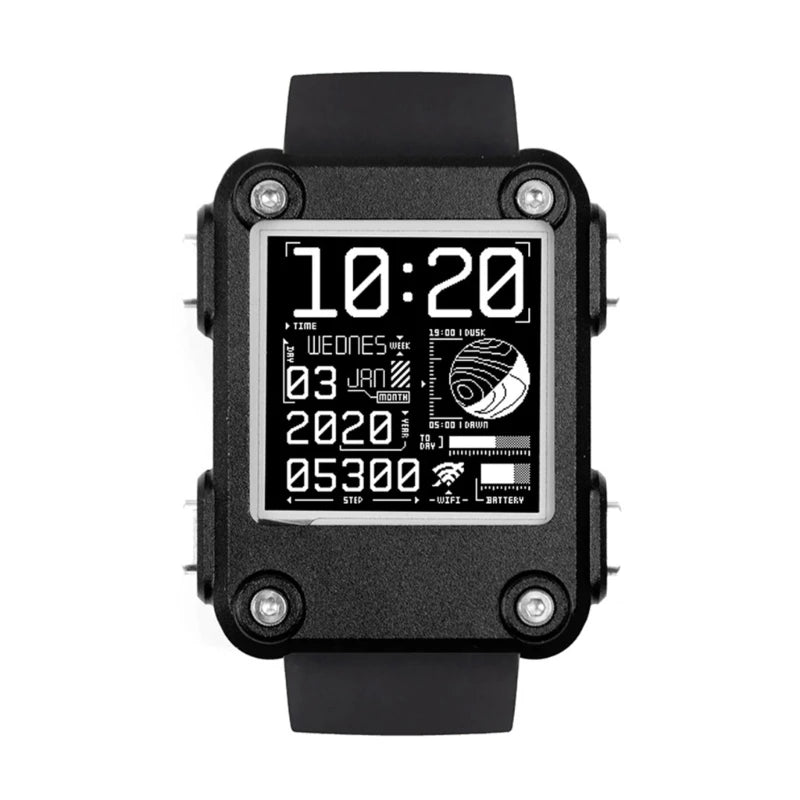 Watchy 2.0 Plus Smartwatch - Open Source ePaper Watch with WiFi/Bluetooth, Programmable DIY Wearable for Developers DropShipping