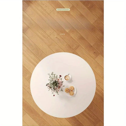 Foldable table Household simple dining table Small apartment eating round table Balcony small table Outdoor stall table