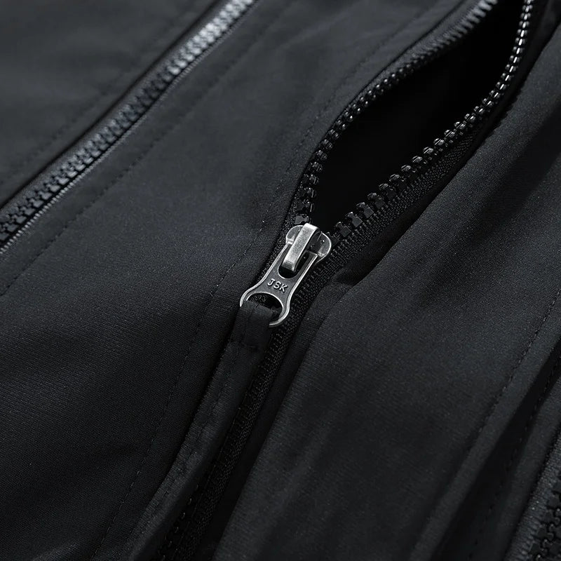 Oversize Men Jacket Coats Windbreaker Trench 6XL 7XL 8XL Plus Size Hooded Waterproof Black Bomber Camping Loose Thin Softshell