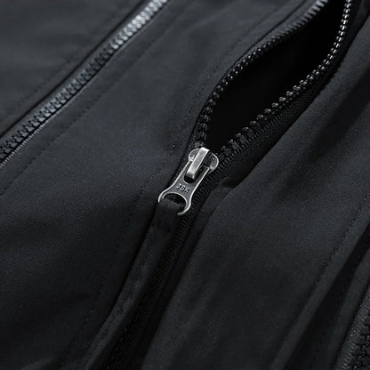 Oversize Men Jacket Coats Windbreaker Trench 6XL 7XL 8XL Plus Size Hooded Waterproof Black Bomber Camping Loose Thin Softshell