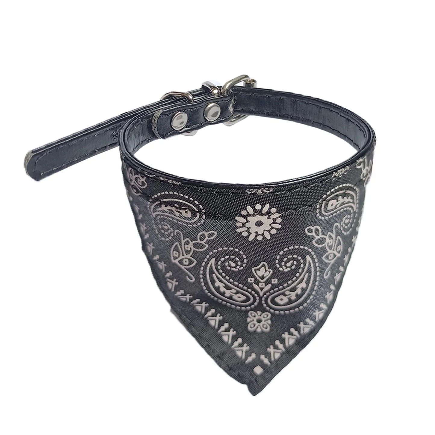 Pet Ethnic Style Soft Pet Dog Collar Adjustable Pet Cat Scarf Collars Neckerchief Pet Accessories