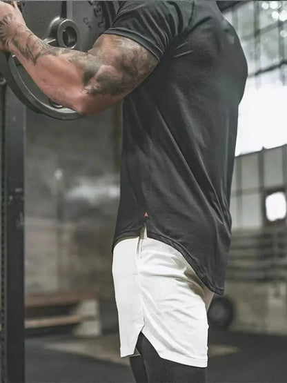 Anime Cross Men's Sports Shorts Breathable Sports Shorts Summer Sports Fitness Running Shorts