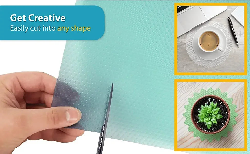 5/3/1PCS Refrigerator Mats Refrigerator Liners Refrigerator Pads Shelf Mats Washable Fridge Liners Drawer Table Placemats