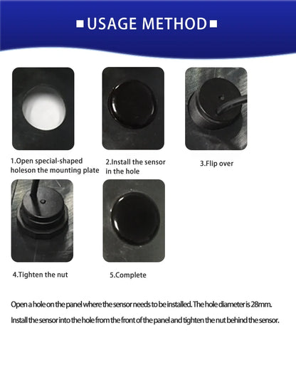 XKC-KD200 Active Infrared Sensors Intelligent Non-contact Sensor Switch for Smart Home Devices