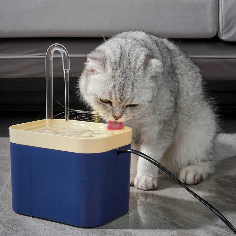 Cat Water Fountain Filter 1.5L Automatic USB Electric Silent Cat Drinking Bowl Pet Water Fountain Drinking Fountain Cat Water Fo
