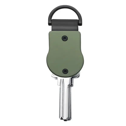 Key Organizer Compact Key Holder Metal Key Chain Minimalist key case key holder for keychain Secures 1-5 Keys
