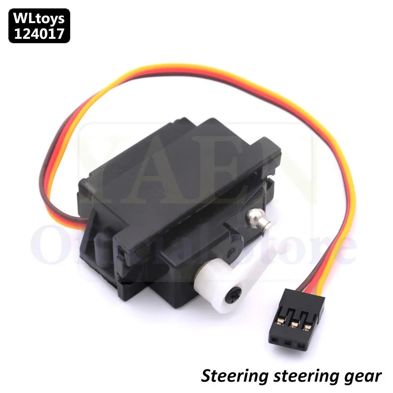 WLtoys 124017 1/12 RC Original Metal Spare Parts Swing Arm C Seat Bottom Motor Differential Gearbox Shock Absorbers Tire