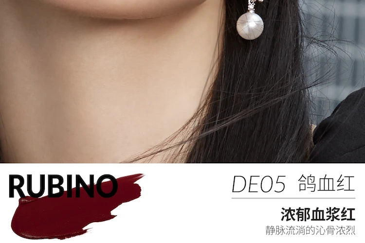 Kaleidos Lipstick Lip Cream Matte Velvet Nude Colours Lip Mud Waterproof Lip Gloss Long Lasting Lip Stain