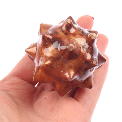 1 Pair Hand Massage Ball Palm Acupuncture Point Palm Massage Ball Masajeador De Pies