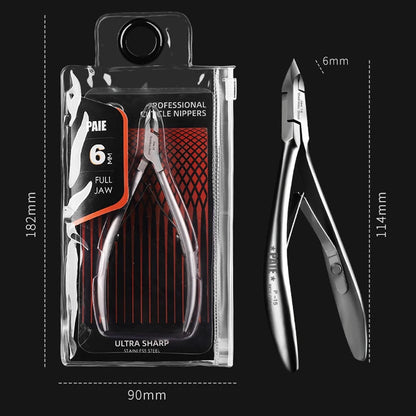 Professional Stainless Steel Toenail Cuticle Nipper High Precision Dead Skin Scissor Nail Cuticle Scissors Plier Manicure Tool