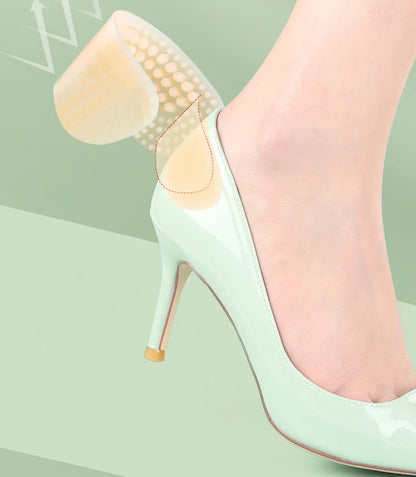 Heel Sticker Heel Protector for Shoes Anti Slip Heel Cushions Non-Slip Heel Inserts Silicone Shoe Backs Foot Care for Women Men