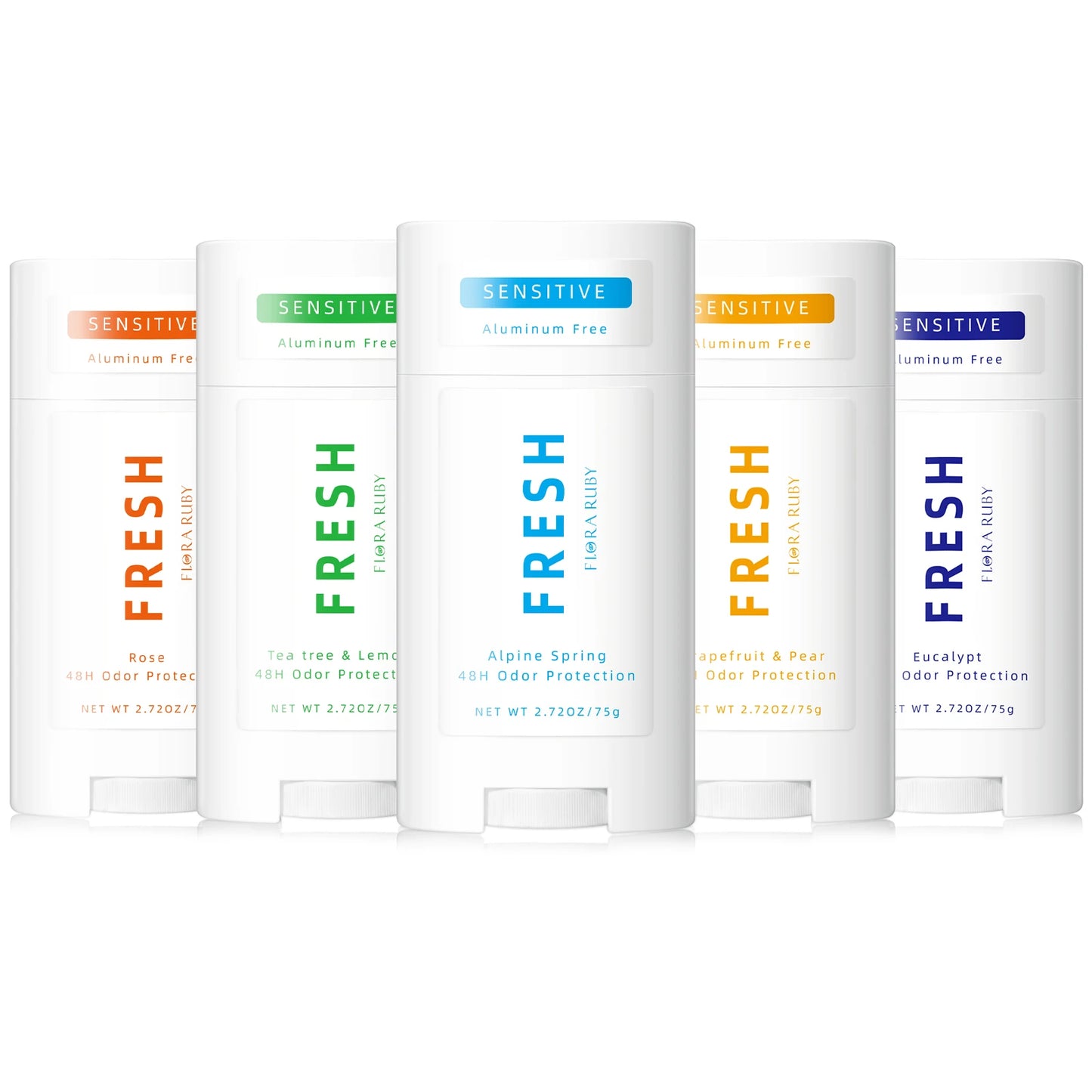 Deodorant Contains Naturally Derived Ingredients, 72 Hour Odor Control | Deodorant for Women Men, Aluminum Free, Coconut Oil 75g