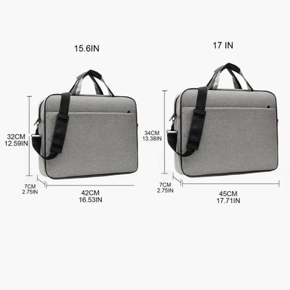 Laptop Bag Shockproof Protective Laptop Bag 15.6 17 Inch with Shoulder Strap LO GO Computer Bag