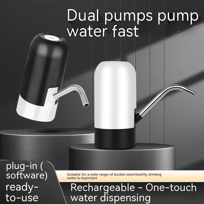 5 Gallon Water Bottle Dispenser USB Charging Automatic Drinking Water Pump Portable Electric Water Dispenser Water Bottle Switc
