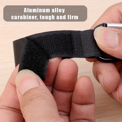 1-10Pcs Baby Stroller Hooks Clip Multifunctional Organizer Clasp Hook And Loop Baby Stroller Hanging Hook Storage Accessories